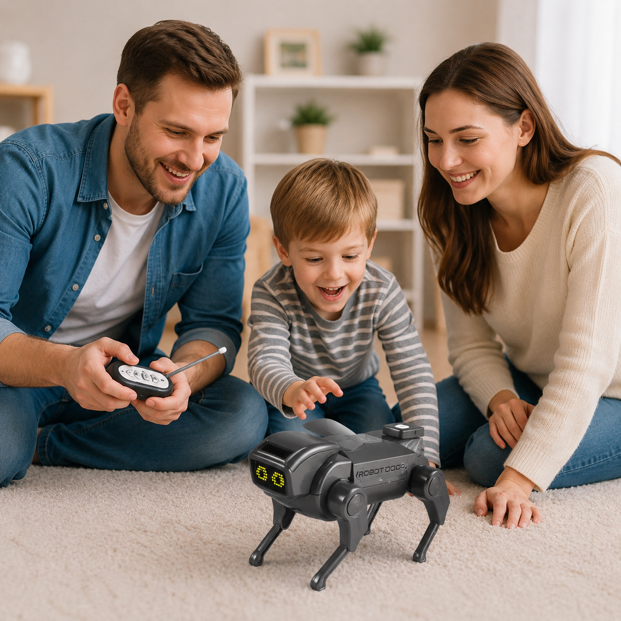 CyberDog — Perro Robot Inteligente con Mando a Distancia